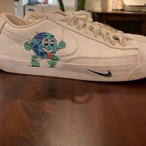 Steve Harrington x Blazer Low Flyleather QS Earth Day 2019